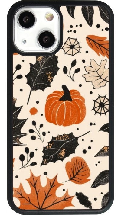 iPhone 13 mini Case Hülle - Silikon schwarz Autumn 2024 nature