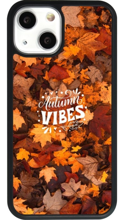 iPhone 13 mini Case Hülle - Silikon schwarz Autumn 25 Autumn vibes