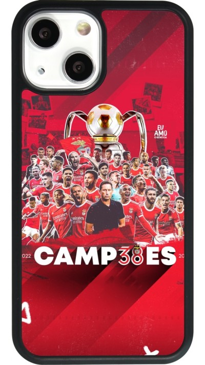 iPhone 13 mini Case Hülle - Silikon schwarz Benfica Campeoes 2023