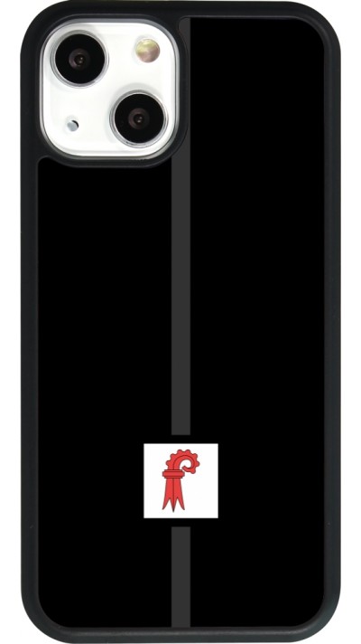 iPhone 13 mini Case Hülle - Silikon schwarz Kanton BL schwarz