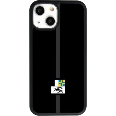 iPhone 13 mini Case Hülle - Silikon schwarz Kanton GR schwarz