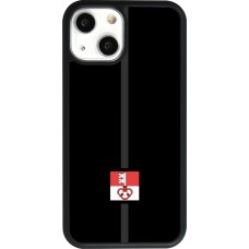 iPhone 13 mini Case Hülle - Silikon schwarz Kanton OW schwarz