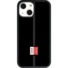 iPhone 13 mini Case Hülle - Silikon schwarz Kanton VS schwarz