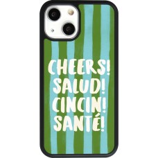 iPhone 13 mini Case Hülle - Silikon schwarz Cheers 2026