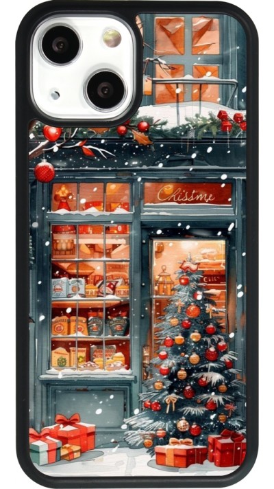 iPhone 13 mini Case Hülle - Silikon schwarz Christmas 25 Xmas Shop