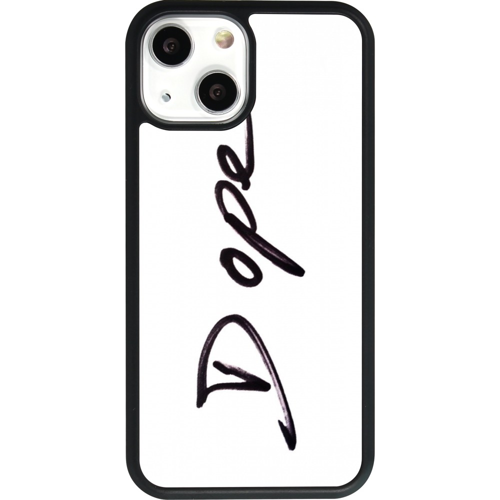 iPhone 13 mini Case Hülle - Silikon schwarz Dope