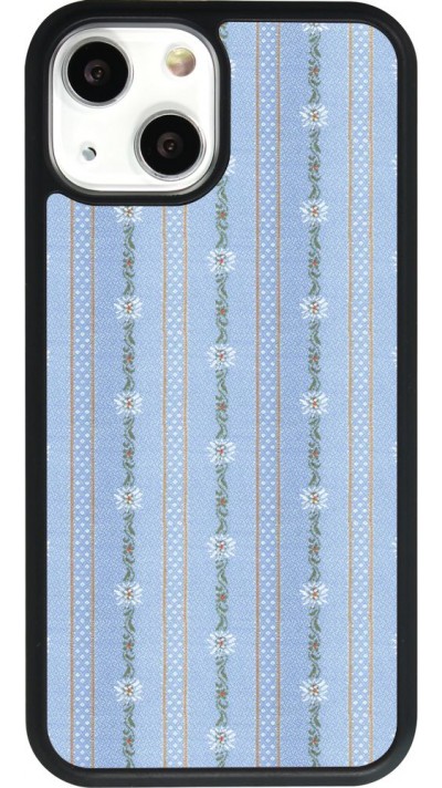 Coque iPhone 13 mini - Silicone rigide noir Edel- Weiss