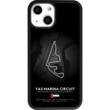 iPhone 13 mini Case Hülle - Silikon schwarz F1 Track 2025 Abu Dhabi