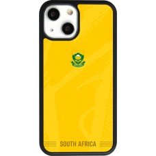 iPhone 13 mini Case Hülle - Silikon schwarz Südafrika 2026 personalisierbares Fussballtrikot