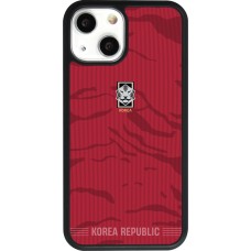 iPhone 13 mini Case Hülle - Silikon schwarz Südkorea 2026 personalisierbares Fussballtrikot
