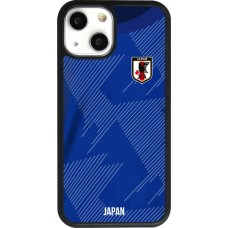 iPhone 13 mini Case Hülle - Silikon schwarz Japan 2022 personalisierbares Fussballtrikot