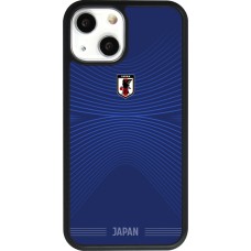 iPhone 13 mini Case Hülle - Silikon schwarz Japan 2026 personalisierbares Fussballtrikot
