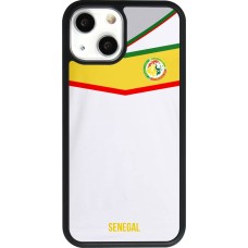 iPhone 13 mini Case Hülle - Silikon schwarz Senegal 2022 personalisierbares Fußballtrikot