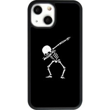 Coque iPhone 13 mini - Silicone rigide noir Halloween 19 09