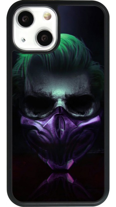 Coque iPhone 13 mini - Silicone rigide noir Halloween 20 21