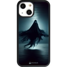 iPhone 13 mini Case Hülle - Silikon schwarz Halloween 2024 Spektraler Schatten