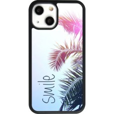 Coque iPhone 13 mini - Silicone rigide noir Smile 05
