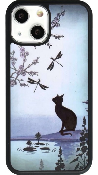 Coque iPhone 13 mini - Silicone rigide noir Spring 19 12