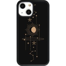 iPhone 13 mini Case Hülle - Silikon schwarz Spring 23 astro