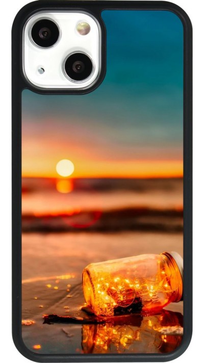 Coque iPhone 13 mini - Silicone rigide noir Summer 2021 16