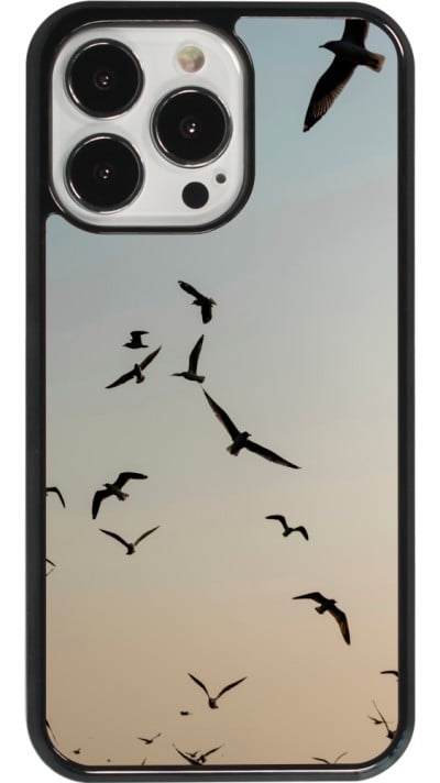 Coque iPhone 13 Pro - Autumn 22 flying birds shadow