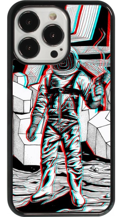 iPhone 13 Pro Case Hülle - Anaglyph Astronaut