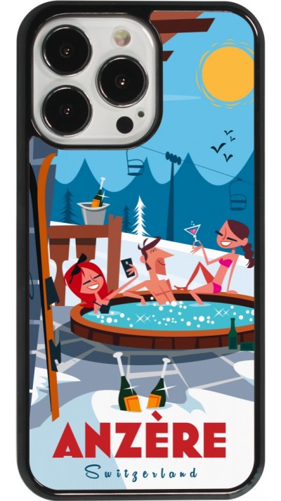 Coque iPhone 13 Pro - Anzère Mountain Jacuzzi