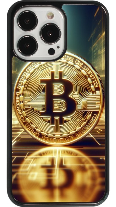 iPhone 13 Pro Case Hülle - Bitcoin Stehen