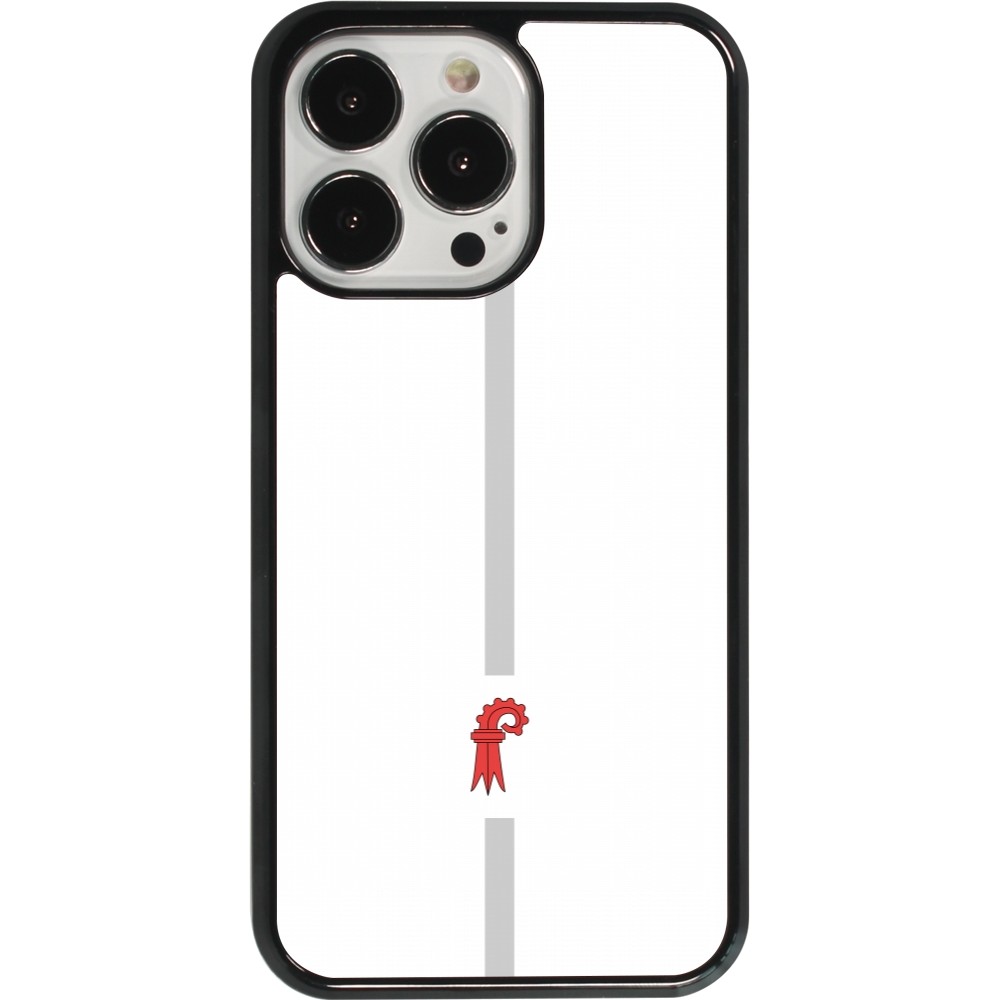 iPhone 13 Pro Case Hülle - Kanton BL weiss