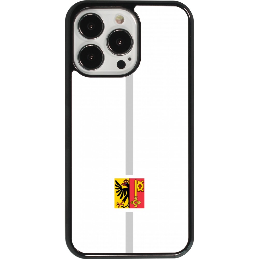 iPhone 13 Pro Case Hülle - Kanton GE weiss