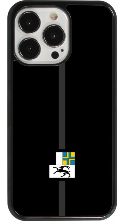 iPhone 13 Pro Case Hülle - Kanton GR schwarz