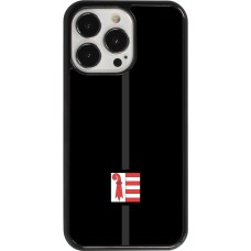 Coque iPhone 13 Pro - Canton JU noir