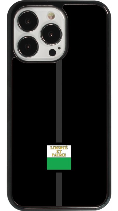 iPhone 13 Pro Case Hülle - Kanton VD schwarz