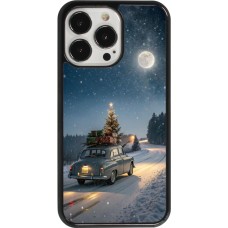 Coque iPhone 13 Pro - Christmas 25 Car with Tree Xmas