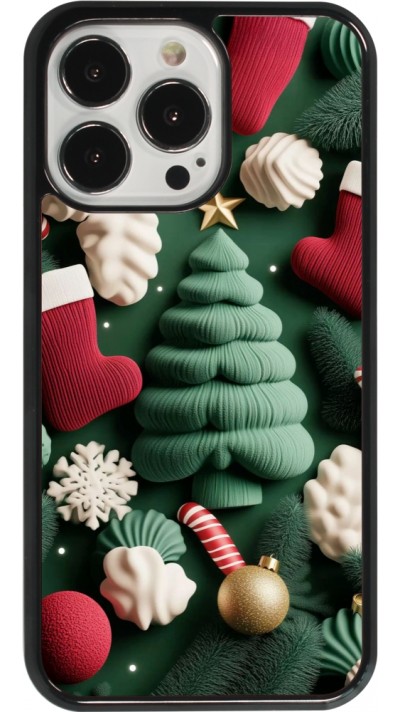 Coque iPhone 13 Pro - Christmas 25 Christmas textiles