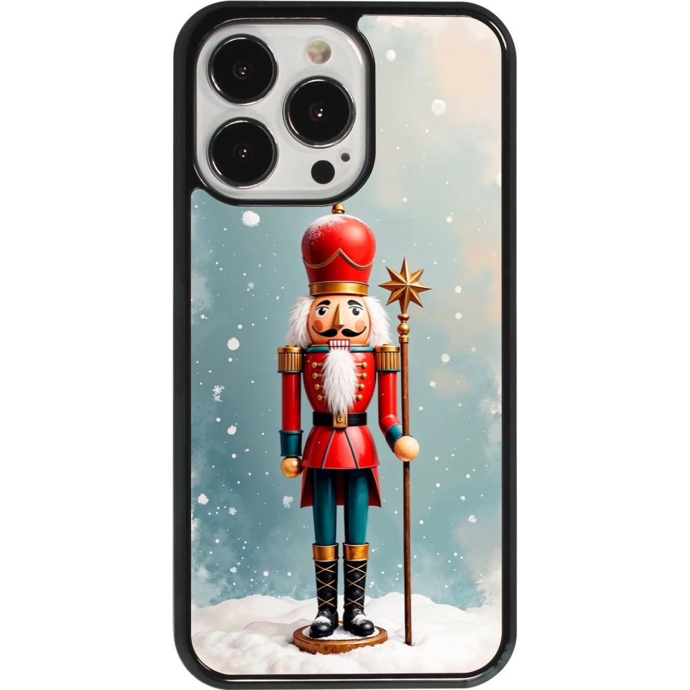 Coque iPhone 13 Pro - Christmas 25 Nutcracker Snow