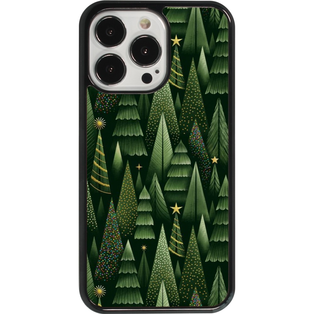 Coque iPhone 13 Pro - Christmas 25 Pattern Xmas Tree
