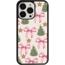 Coque iPhone 13 Pro - Christmas 25 Vintage Ribbons