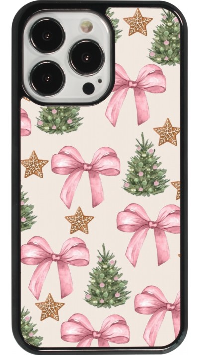 Coque iPhone 13 Pro - Christmas 25 Vintage Ribbons
