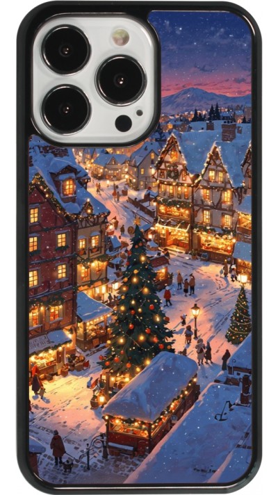 Coque iPhone 13 Pro - Christmas 25 Xmas Village
