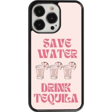 Coque iPhone 13 Pro - Cocktail Save Water Drink Tequila
