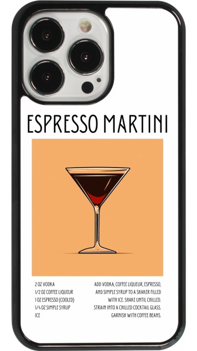 Coque iPhone 13 Pro - Cocktail recette Espresso Martini