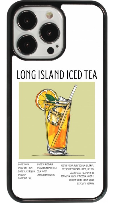 iPhone 13 Pro Case Hülle - Cocktail Rezept Long Island Ice Tea