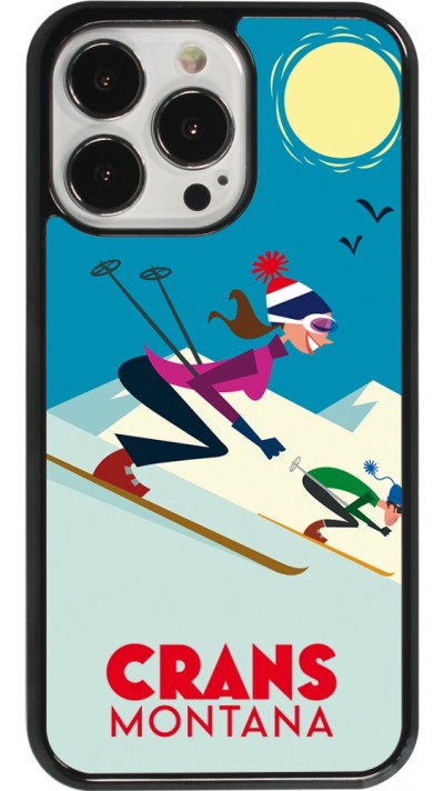 Coque iPhone 13 Pro - Crans-Montana Ski Downhill