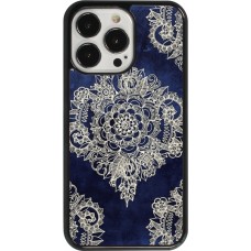 iPhone 13 Pro Case Hülle - Cream Flower Moroccan