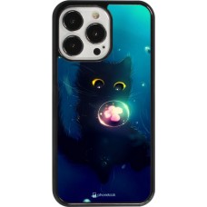 Coque iPhone 13 Pro - Cute Cat Bubble