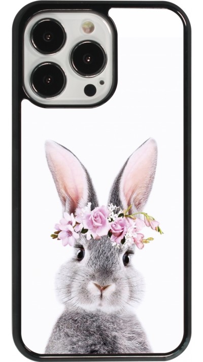 Coque iPhone 13 Pro - Easter 2023 flower bunny