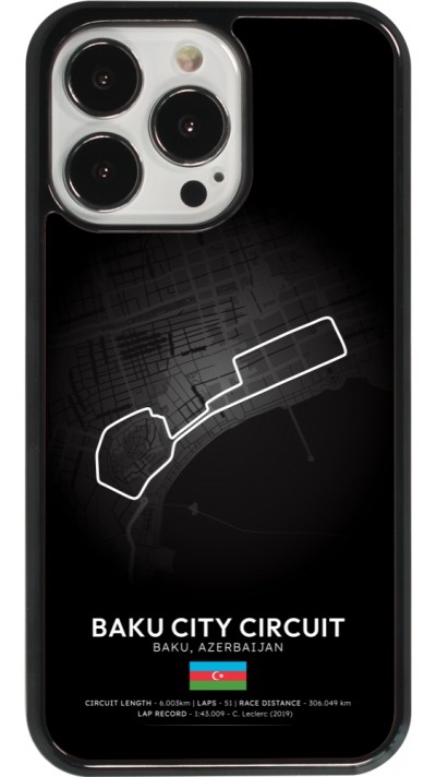 Coque iPhone 13 Pro - F1 Track 2025 Azerbaijan