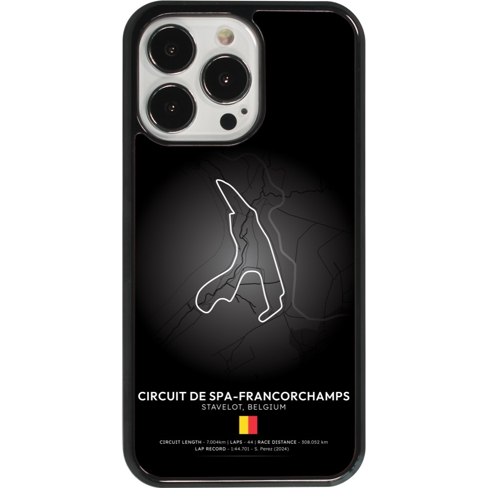 iPhone 13 Pro Case Hülle - F1 Track 2025 Belgium