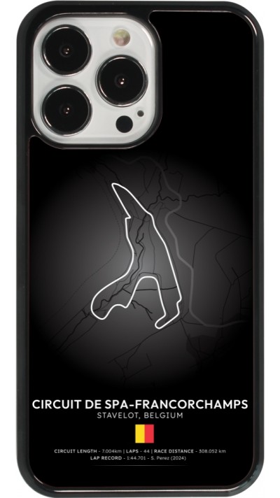 Coque iPhone 13 Pro - F1 Track 2025 Belgium